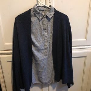 Navy Cardigan